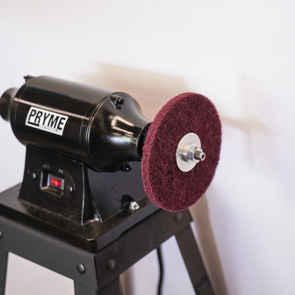 (3) 8″ Fine Cleaning Wheel 400 Grit | Scotch Pad Polishing Bench Grinder Buff