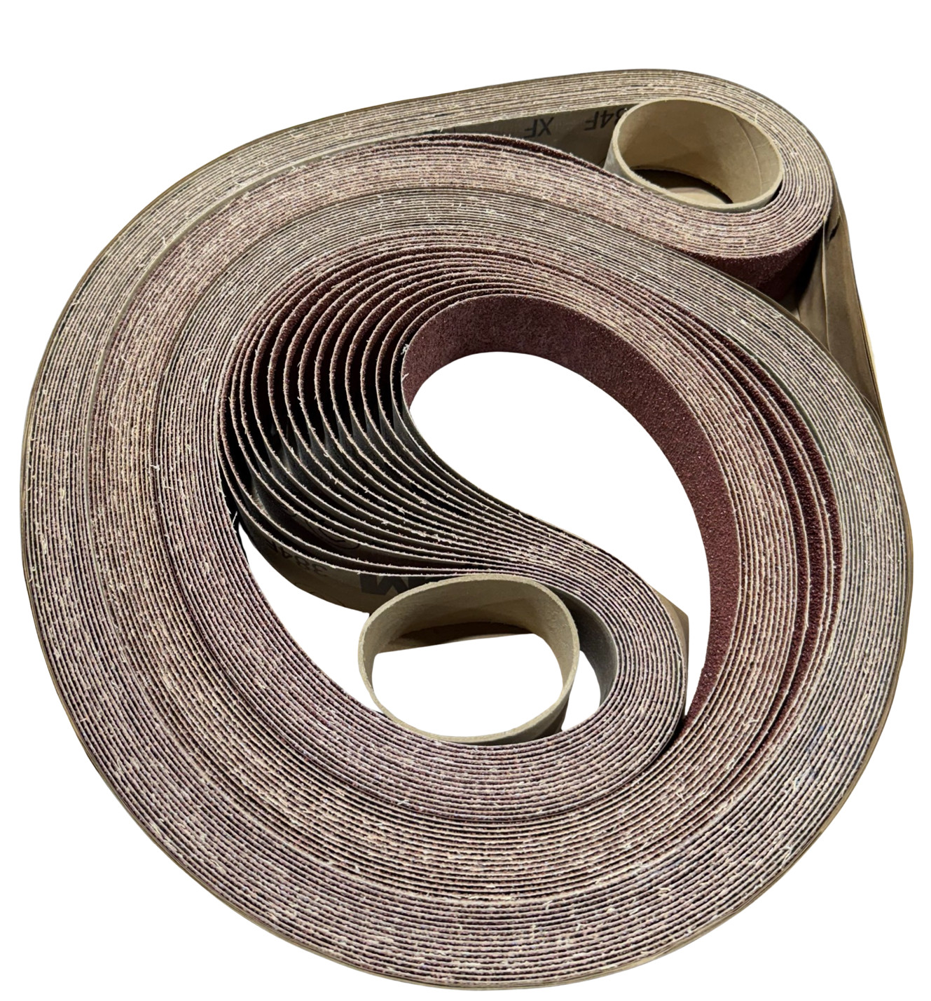 3M 384F 2″ x 132″ Cloth Sanding Belts Film-Lok 36+ Aluminum Oxide 10 Pack