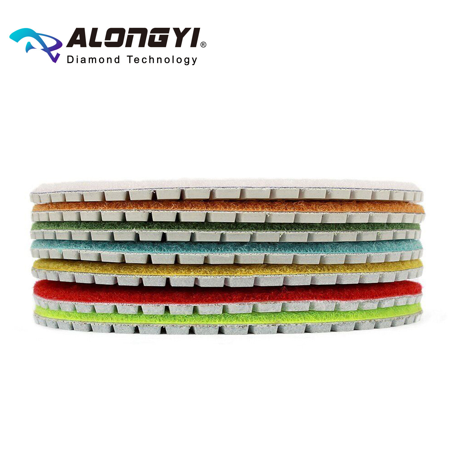 5 Inch Diamond Polishing Pad Wet Professional Grade for Marble Stone Sanding