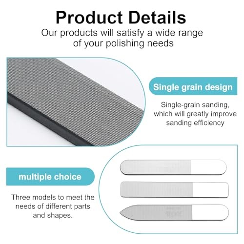 Hobby Model Grinding Tools,Nano Glass Polishing Kit, Ultimate Precision Files