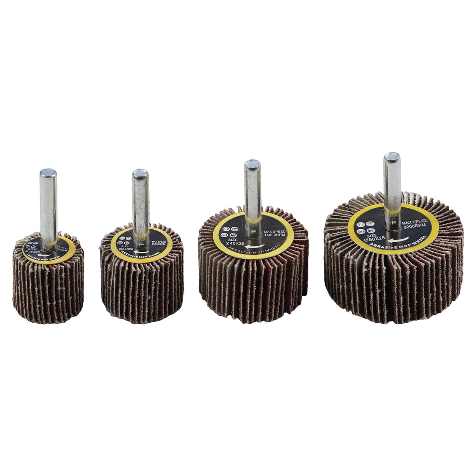 Powerful and Efficient 4PCS Sanding Flap Disc Wheel for Polishing Tasks