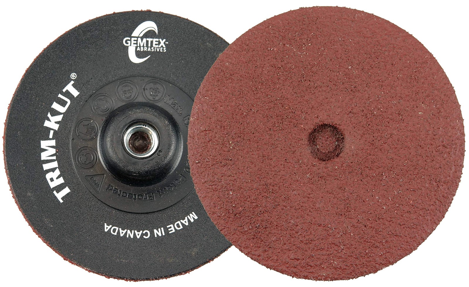 Weiler 59305 Trim-Kut Grinding Disc, 3″ Diameter, 60 Grit, 5/16″ – 18 Hub (Pa…