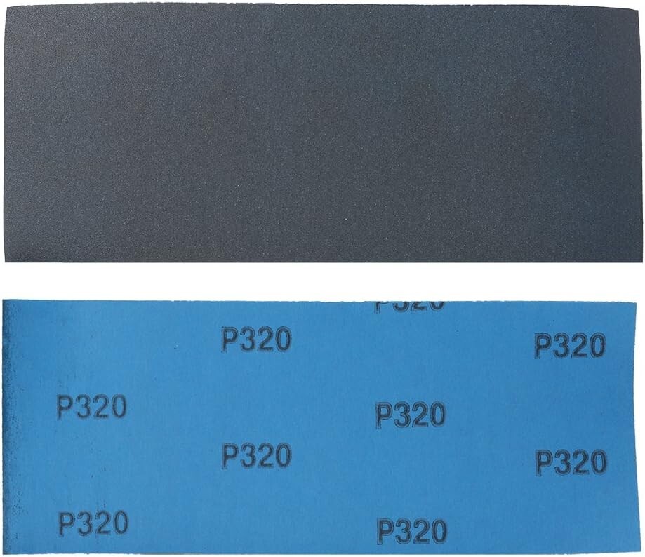 Flexible 320 Grit Sanding Sheets – 45PCS, Ideal for Metal, Wood & Automotive