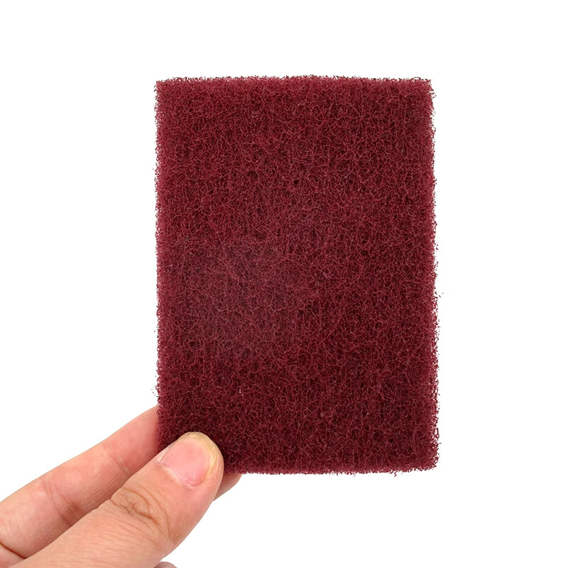 70*100mm Scouring Pad 240-800 Grit Flocking Nylon Fiber Cleaning Scrubbing Pads