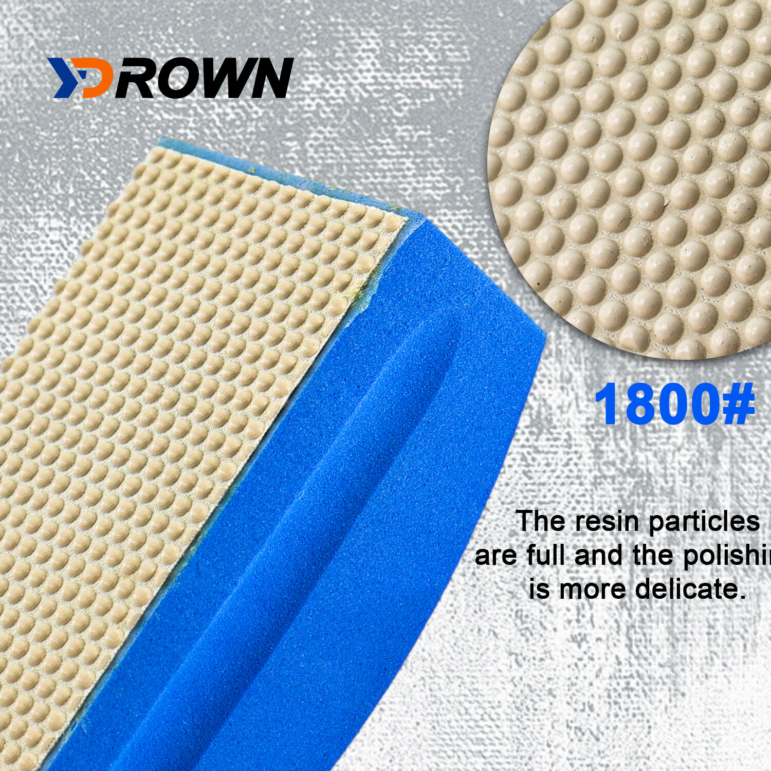 Resin Diamond Hand Polishing Pads for Stone Glass Ceramic Marble Granite Fine