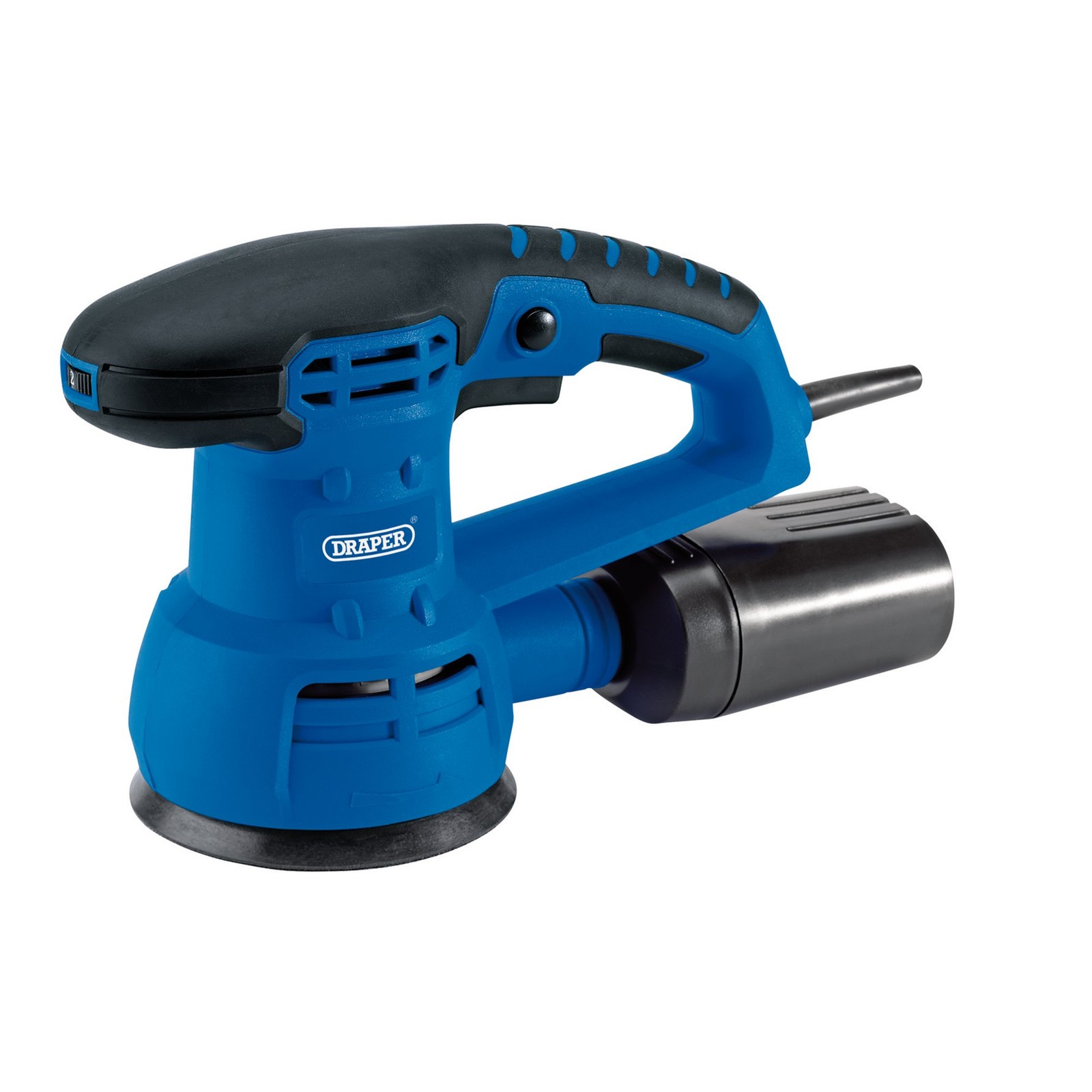 Draper 240V Random Orbit Sander 125mm 430W Speed 5,000-13,000rpm 58097