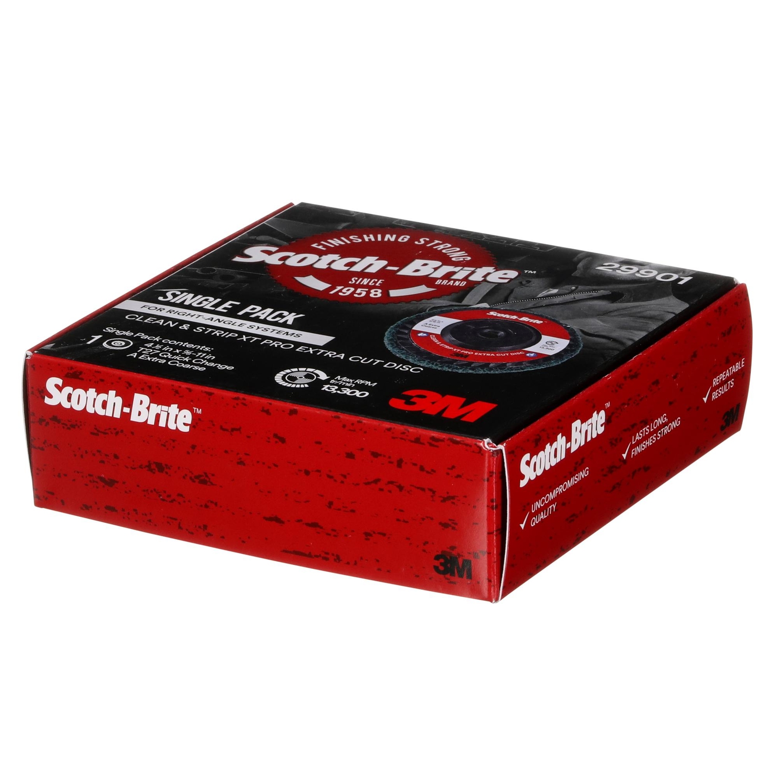 Scotch-Brite Clean and Strip XT Pro Extra Cut Disc, XC-DC, A/O ExtraCoarse