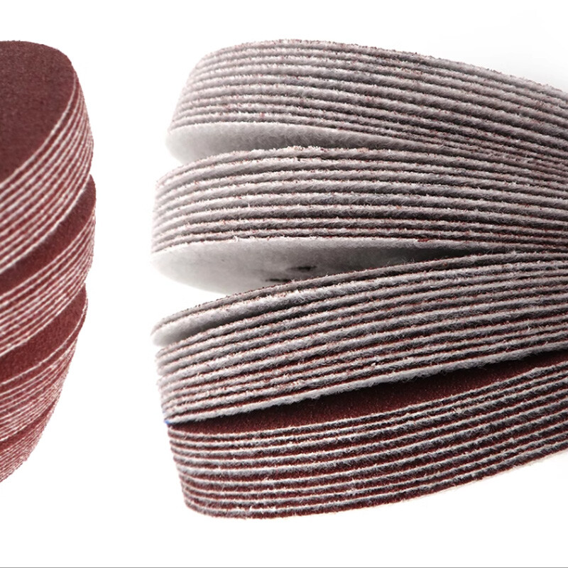 125mm 5″ Sanding Discs 60-1200 Grit Orbital Sander Sheets Sandpaper 8 Hole Pads