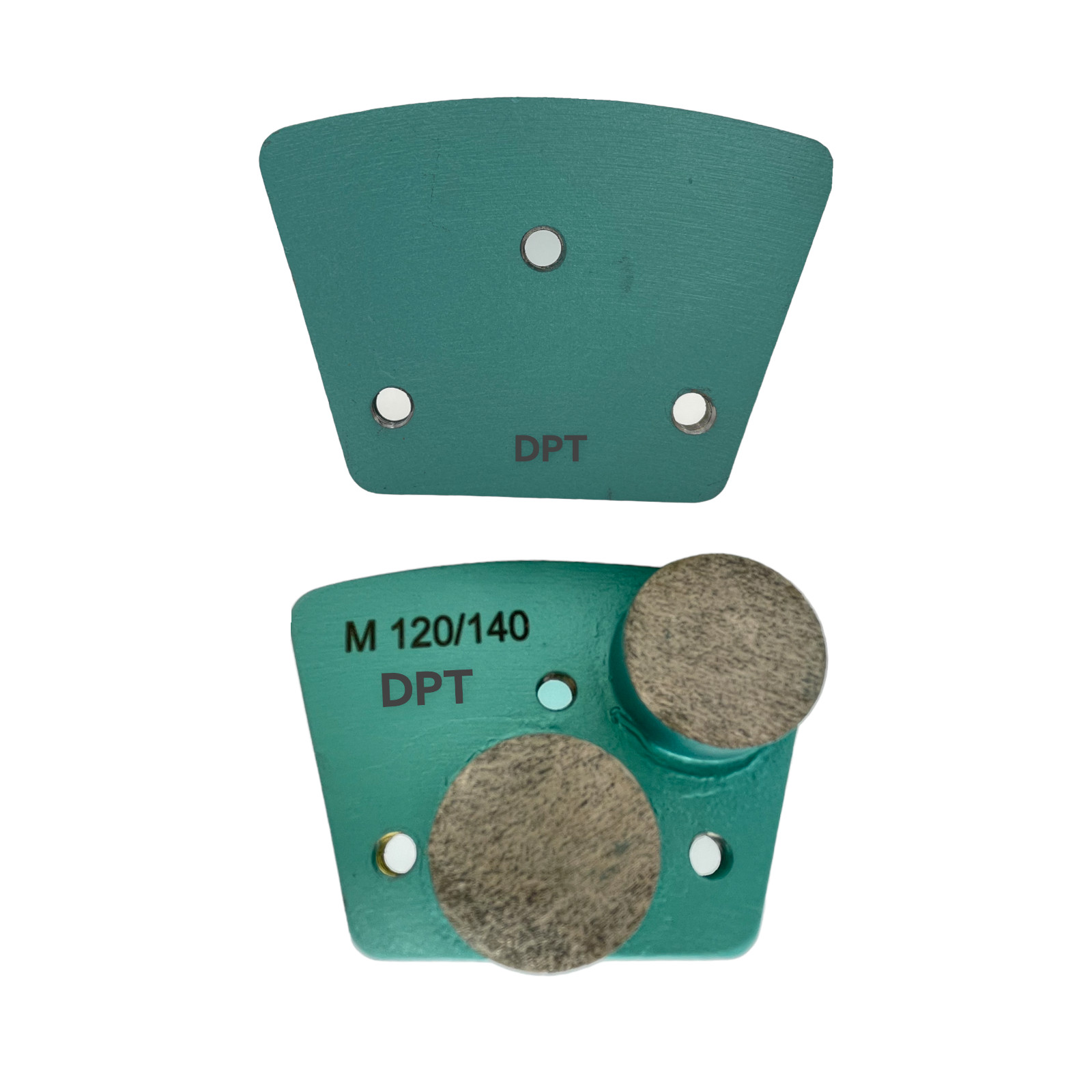 18Pk Trapezoidal Grinding Discs for Concrete Floor Grinder 120 Grit Medium Bond