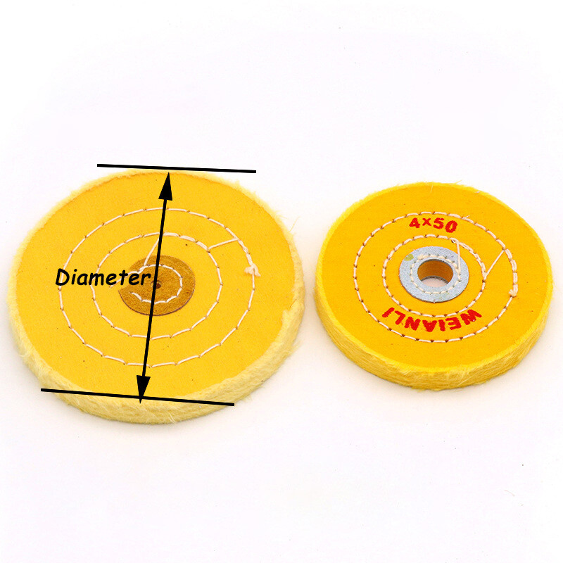 Buffing Wheel Metal Cleaning Polishing 50mm 75mm 100mm 125mm 150mm 180mm 200mm