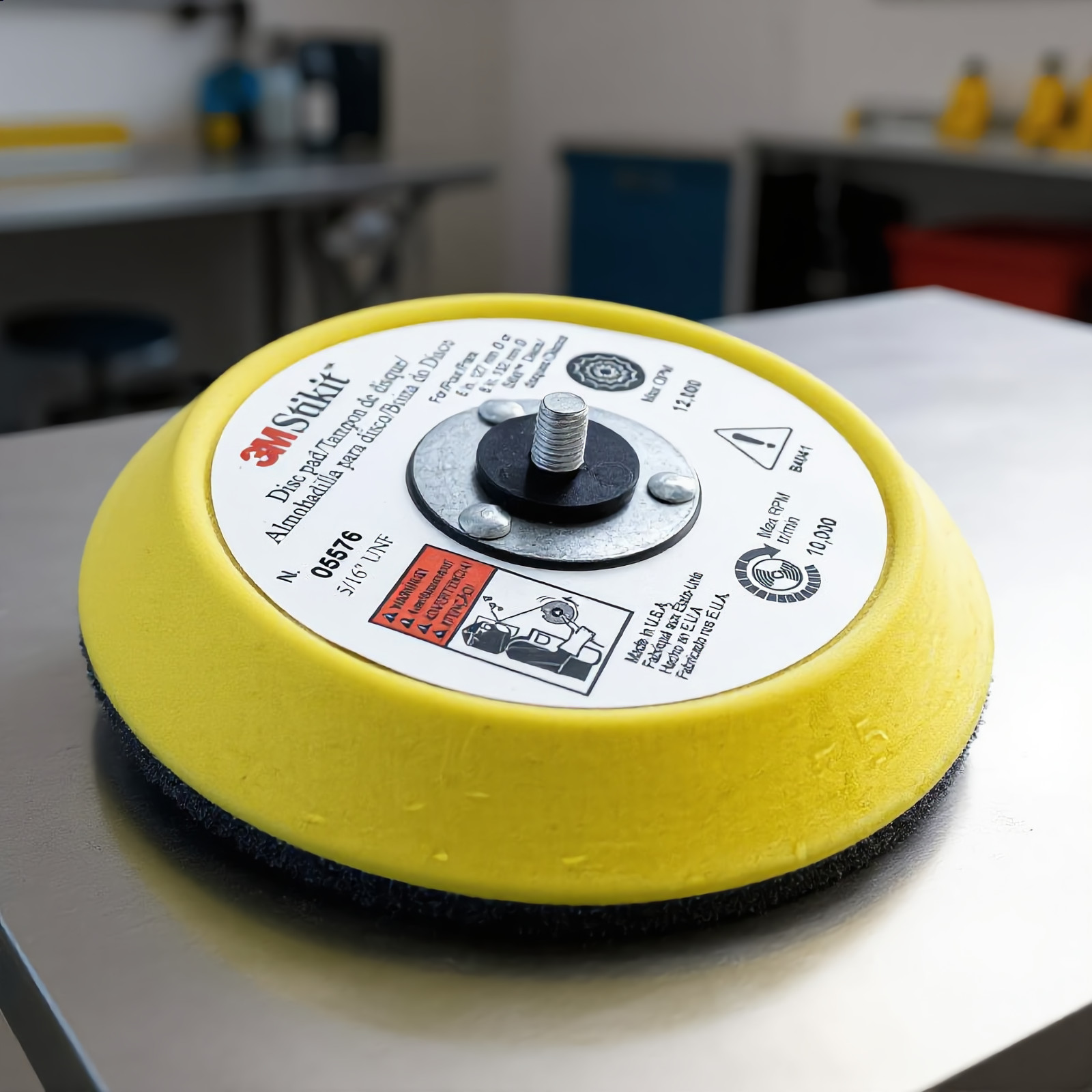 3M 5576 6″ Stikit Disc Pad Sanding Backup Pad Automotive Hook & Loop