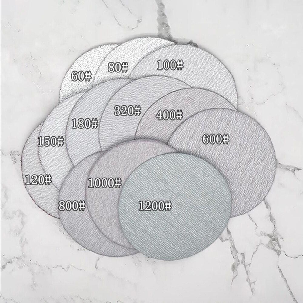50mm Dry Sanding Discs 2″ Hook And Loop Abrasive Sandpaper Pads 60#-1200# Grit