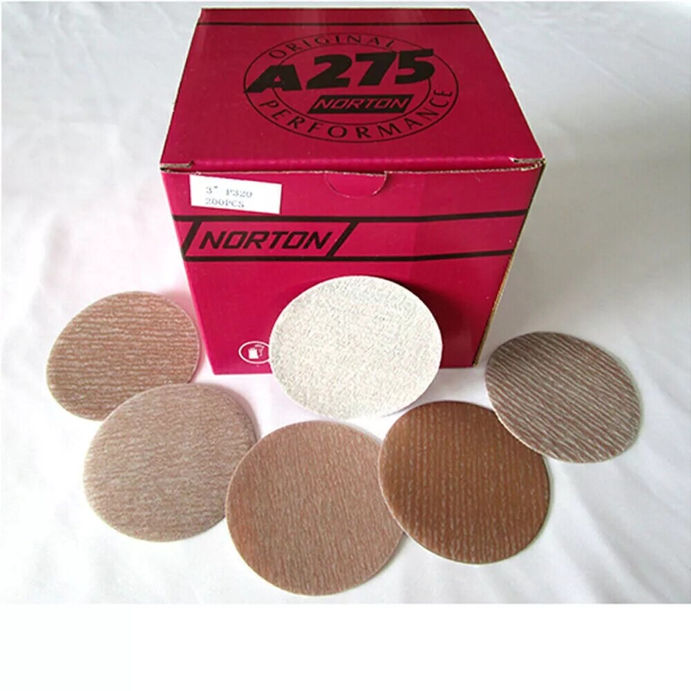 3 inch 75mm 5″ 125mm – Sanding Discs Sandpaper Pad Hook & Loop 80-1500 Grit A275