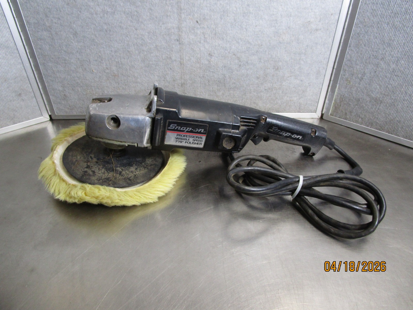 Snap On Tools Professional Corded Variable Speed 7″ 9″ Polisher ET1470