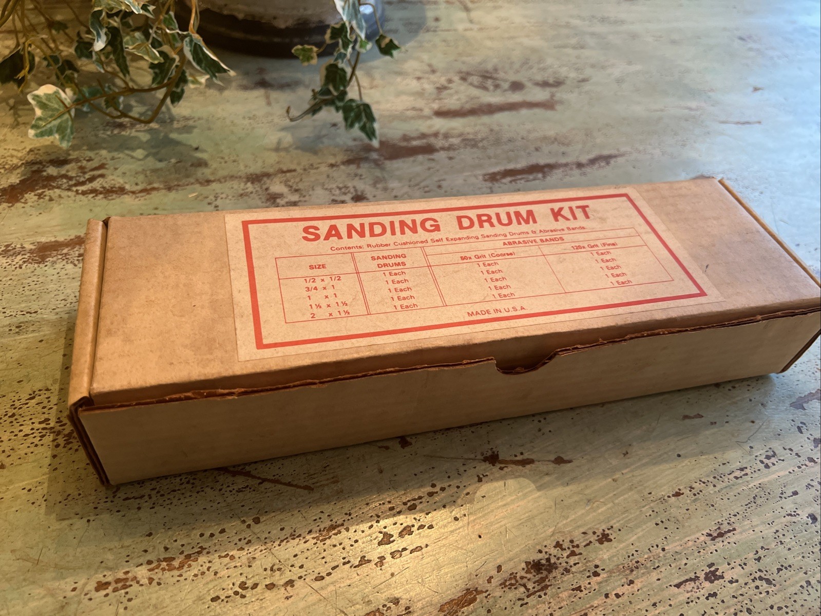 15PC 1/2″ – 2″ Spindle Sanding Drum Kit Sleeves Set for Drill Press Sander Paper