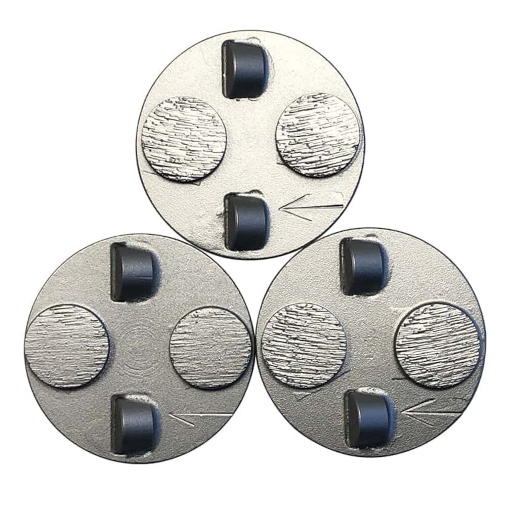 Grinding Discs for Scanmaskin Grinders, Wet or Dry, Set of 3pcs