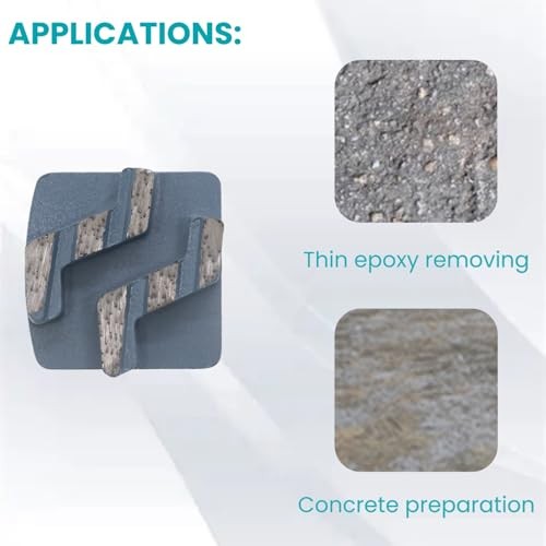 Diamond Grinding Shoes, Redi-Lock Concrete Medium bond Coarse 30.0 30/40M