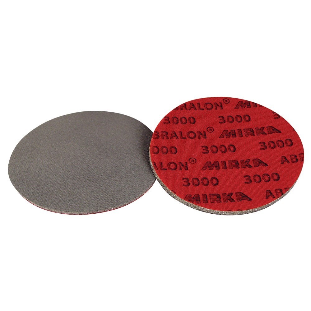 Mirka Abralon 6″ Dia Hook & Loop Foam-Center Sanding Disc-3000 Grit #MR-241-3000