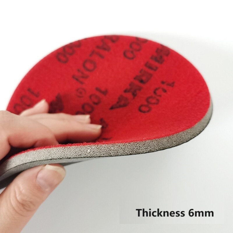 MIRKA Abralon Ø 150mm/6in Grip/ Hook and Loop Sanding Sponge Disk 10PCS