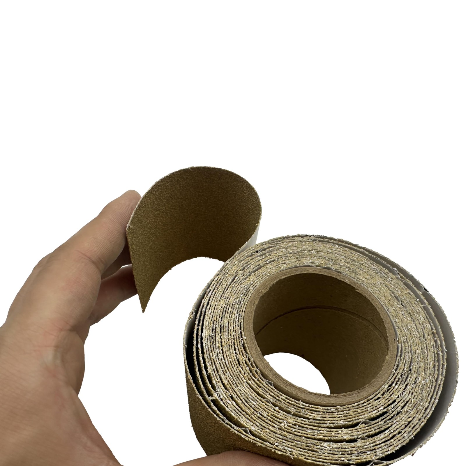 P80/P120/P240/P320 Yellow Sandpaper Rolls with -Adhesive Backing, Suitable fo…