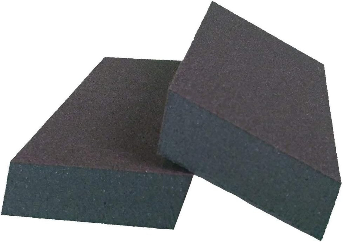 Johnson Abrasive Dual Angle Drywall Sanding Sponges – Medium/Fine Dual Grit – 24