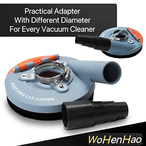 Dust Shroud for Angle Grinder 4.5-5 Dust Shroud + Diamond Grinding Cup Wheel