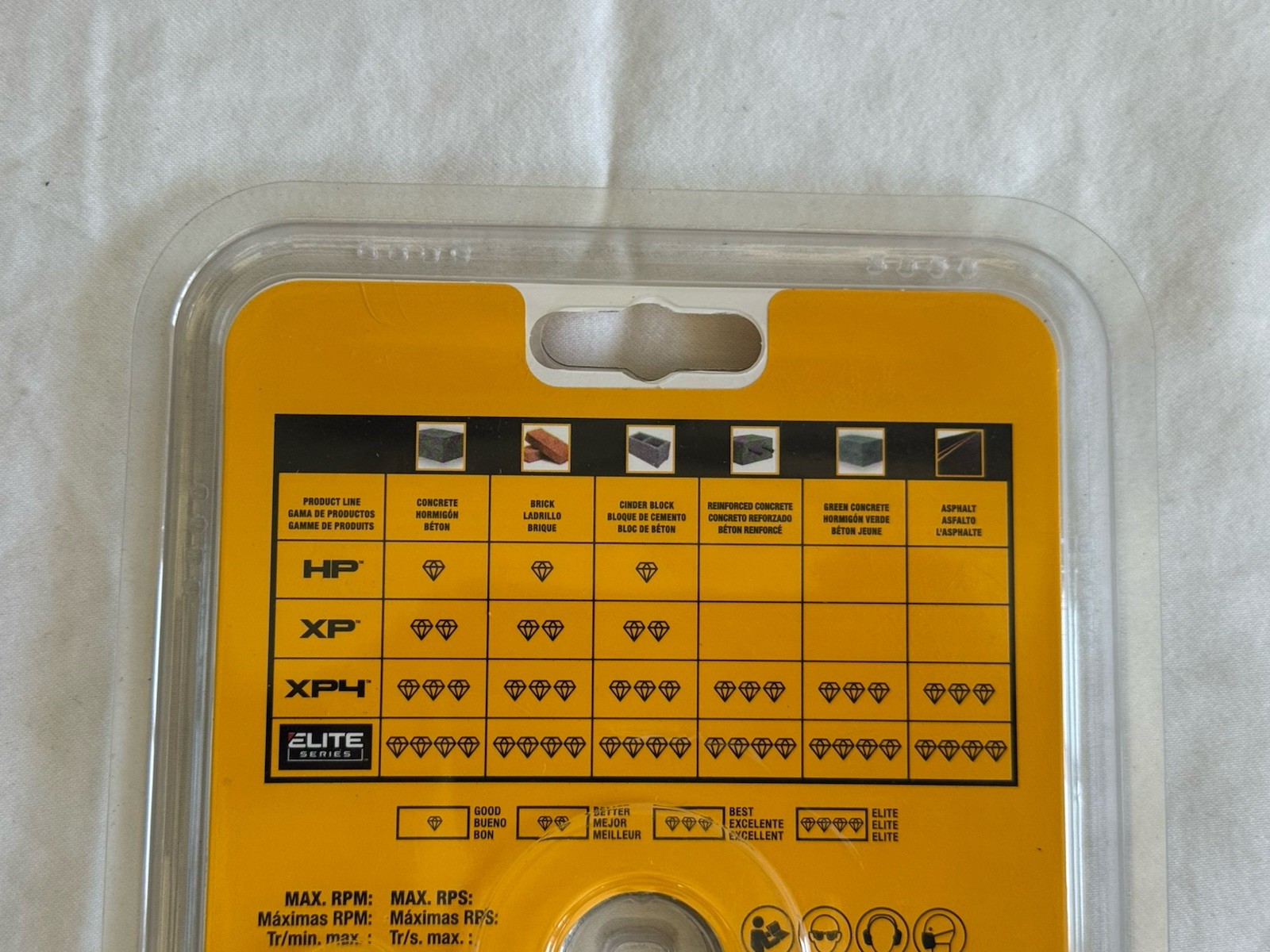 DeWALT DW47227 Elite Series 4.5″ Segmented Diamond Blade Masonry Concrete Brick