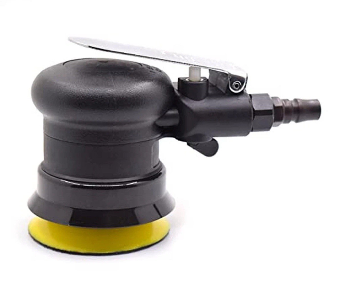 Air Palm Sander Random Orbital Sander Pneumatic Mini Polisher 3″ inch 75mm Ci…