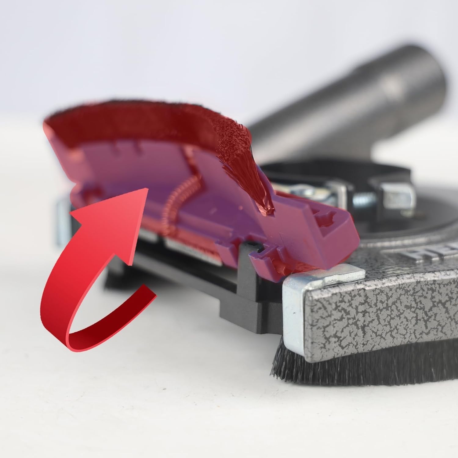 Aluminum Dust Shroud for Angle Grinder 4.5 inch and 5 Inch, Includes 5Inch Diamo