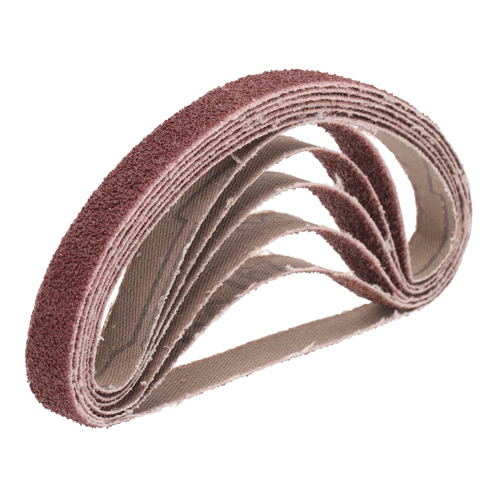 5pcs 2-1/2″ x 16″ Sanding Belts 40 Grits Aluminum Oxide Abrasive Sander Belt