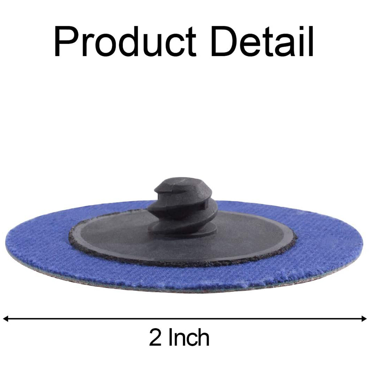 50PCS 2 inch 120 Grit Aluminum Oxide Roll Lock Die Grinder Sanding Grinding Disc