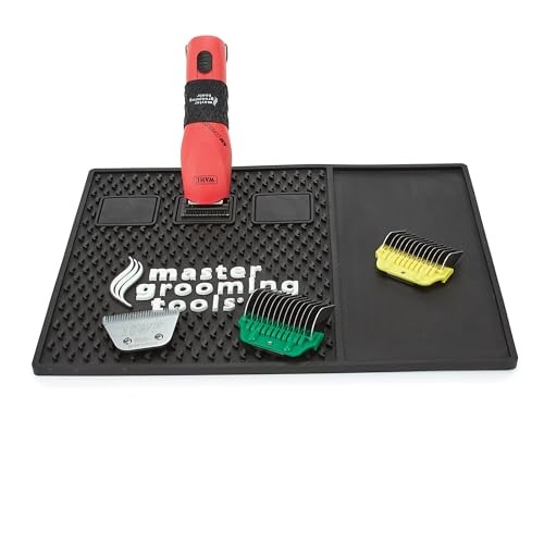 Master Grooming Tools Magnetic Mat for Clippers & Shears – Anti-Skid