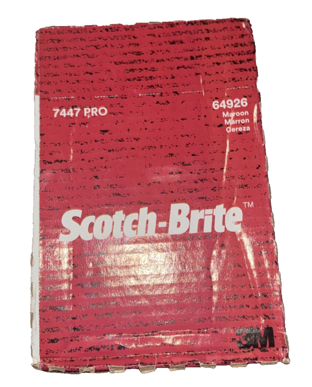 3M Scotch-Brite Hand Pad 7447 PRO – Surface Preparation Pad – Box of 20