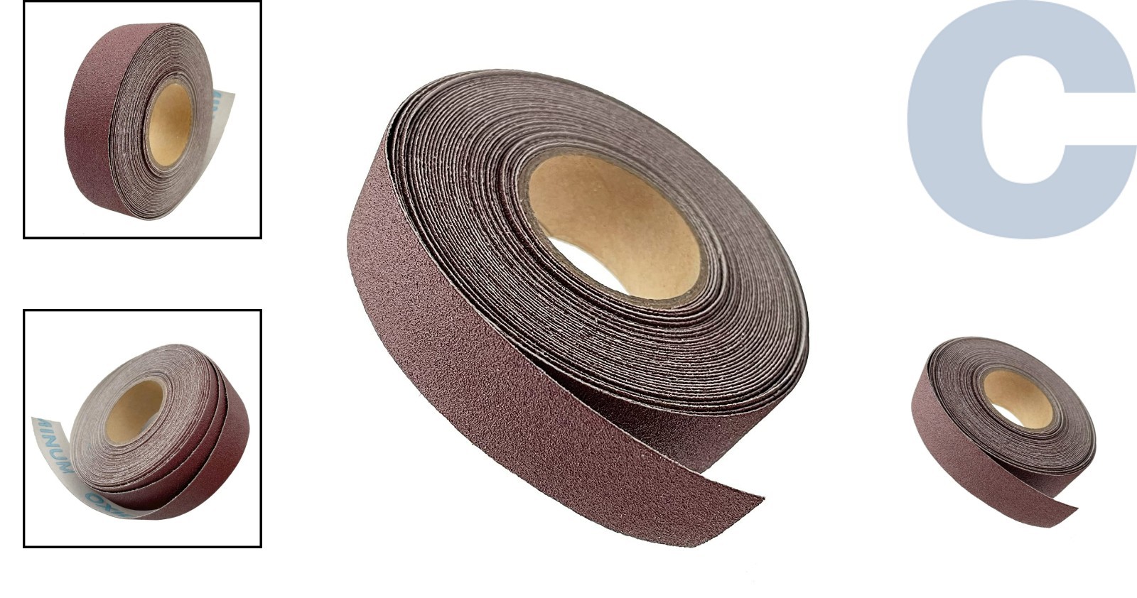 Durable 150 Grit Emery Sandpaper Roll 1″ x 26′ – Ideal for Polishing & Smoothing