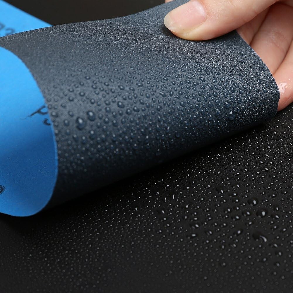 Flexible 320 Grit Sanding Sheets – 45PCS, Ideal for Metal, Wood & Automotive