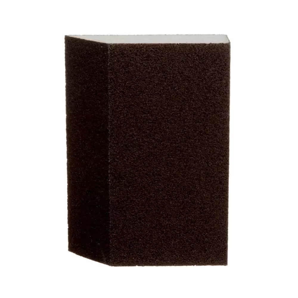 General Purpose Sanding Sponge 2 7/8 In. X 4-7/8 In. 120 Fine-Grit Single Angled