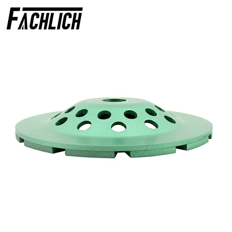 1pc Dia 7″/180MM Diamond Double Row Grinding Wheel Grinding Disc For Concrete