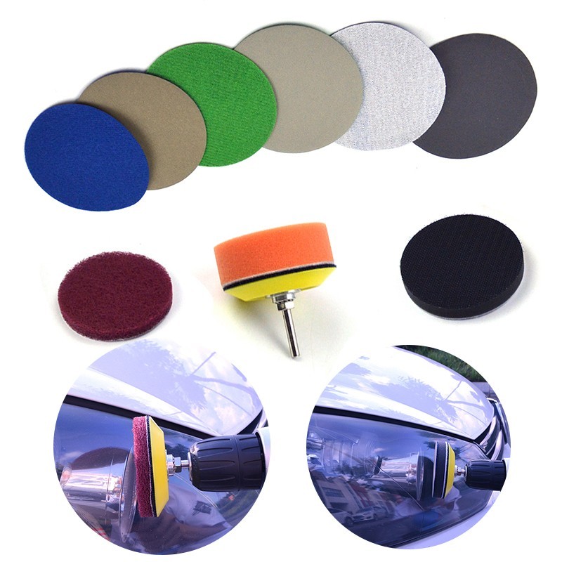 Sandpaper kit Car repair Automotive Polishing Headlight Scouring Cloth
