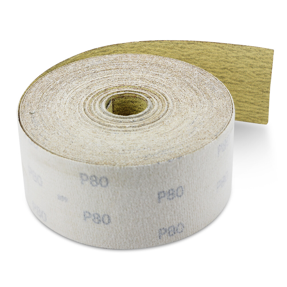 BHA 2-3/4″ Inch x 20 Yard Gold Hook and Loop Longboard Sandpaper Continuous Roll