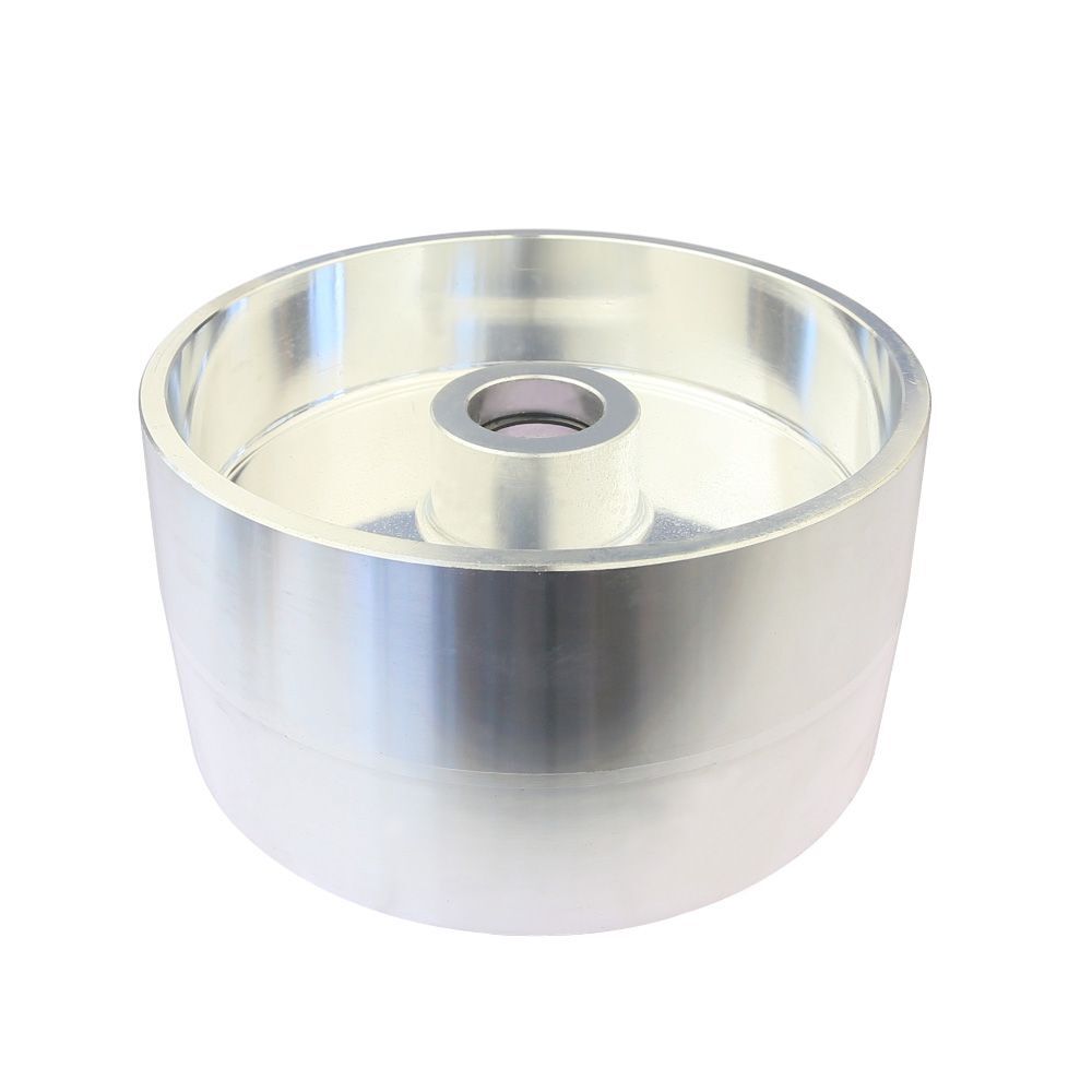 200x100mm Fully Aluminum Contact Wheel Idle Drive Wheel Belt Grinder Parts