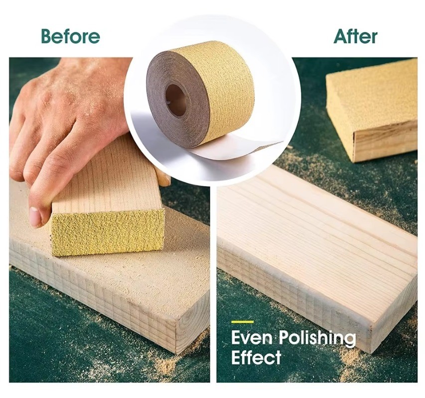 PSA Sandpaper Roll 2-3/4″x20yd, Assorted Grit 60-1000 for Automotive&Woodworking