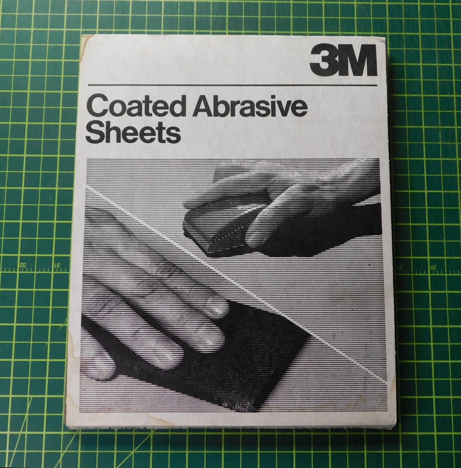 3M 02091 Wetordry Production Paper 400-A Grit 9×11 50 Sheets NOS Sandpaper