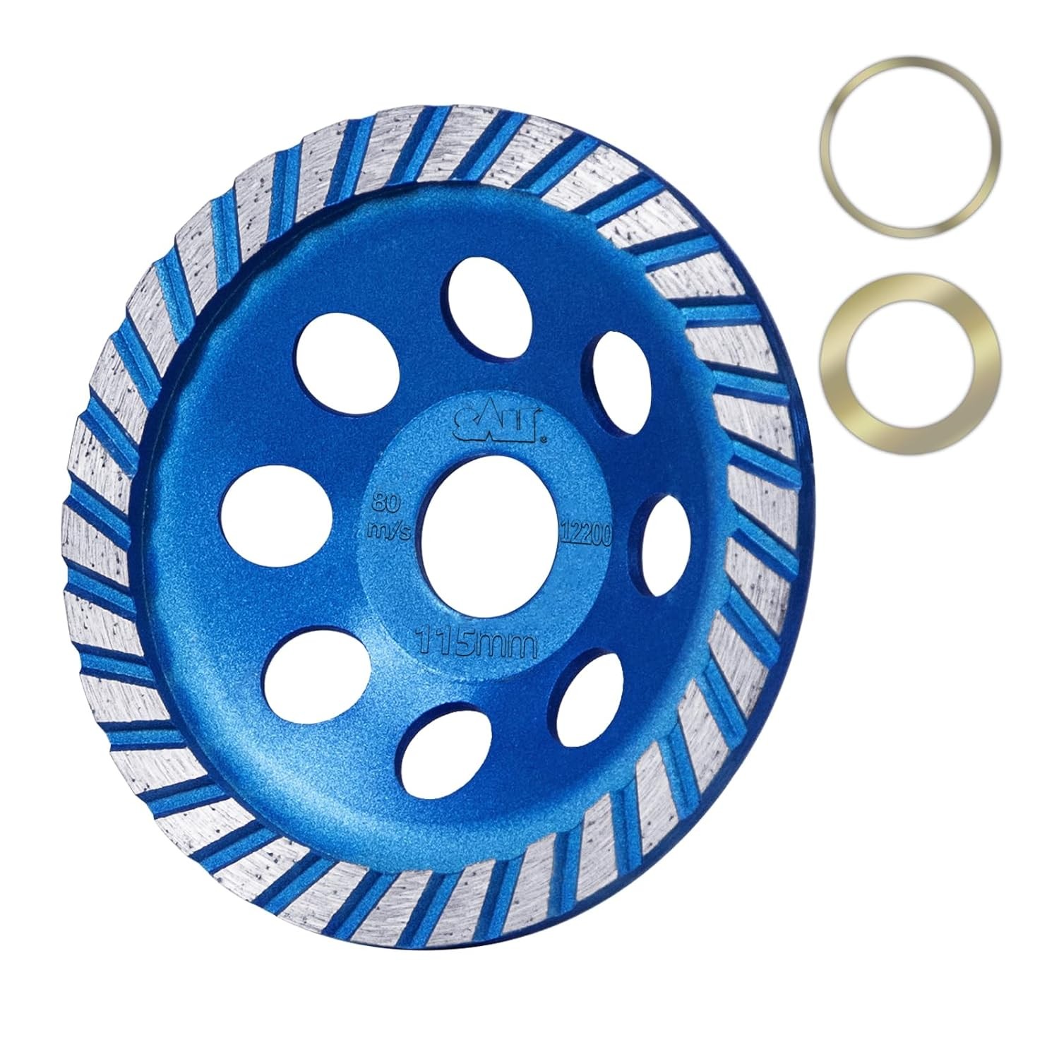 SALI Diamond Concrete Grinding Wheel 4 1/2 inch for Polishing and Cleaning Stone