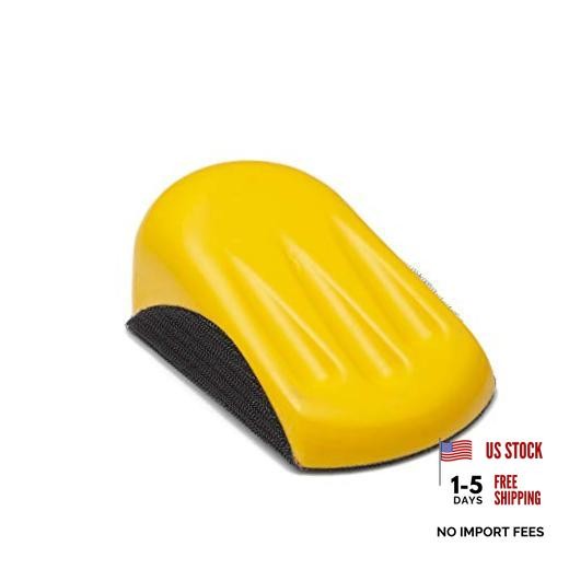 3 x 5 inch Hand Sanding Block for 5 inch (125mm) Hook & Loop Grip Abrasive