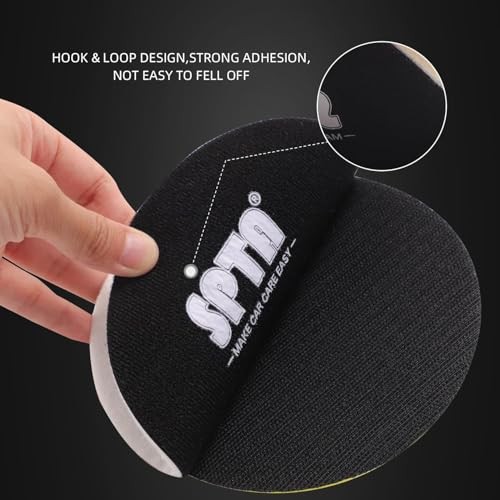 5 Pcs 6”(150mm) Car Glass Polishing Discs Microfiber Polishing 6 Inch(150mm)