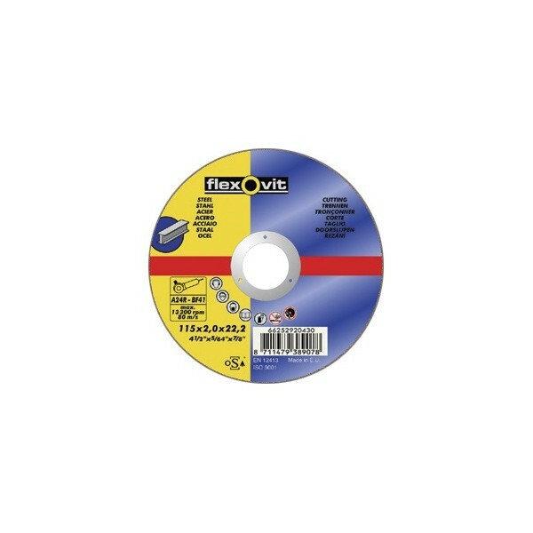 FLEXOVIT Cutting Disc – Depressed Centre – 230mm x 3.2mm 66252920437 [AU]