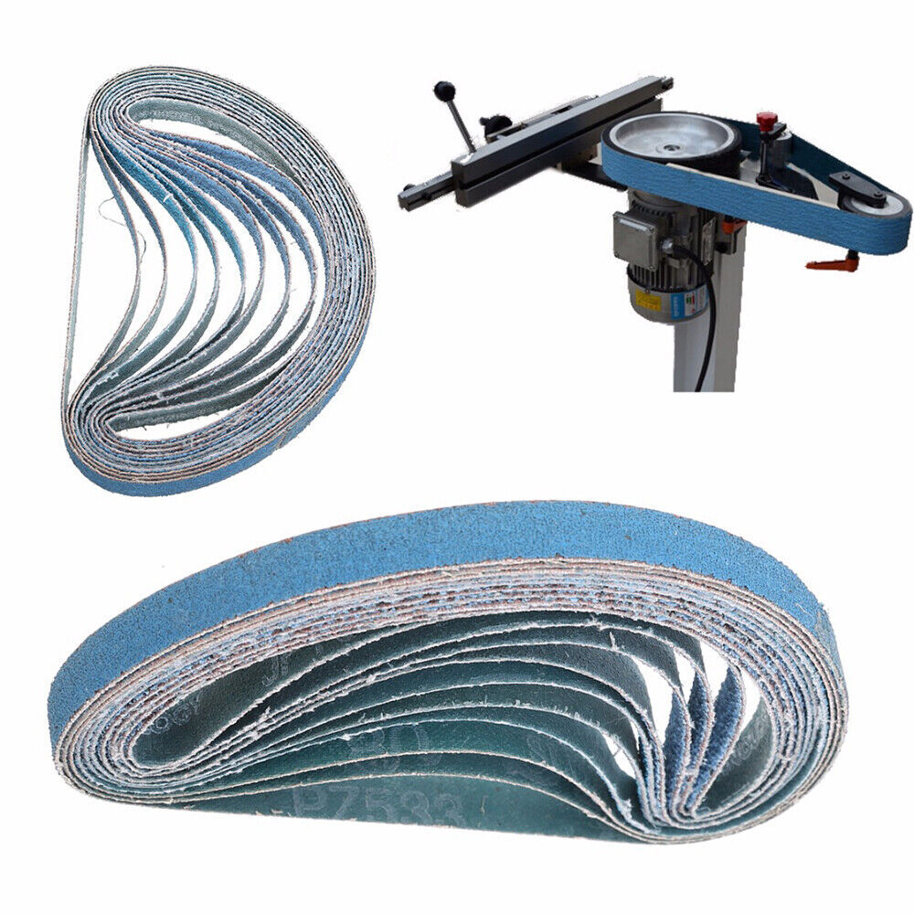 Abrasive File Sanding Belts- Silicon Carbide-40,60,80,120 Grit-10mm, 13mm & 20mm