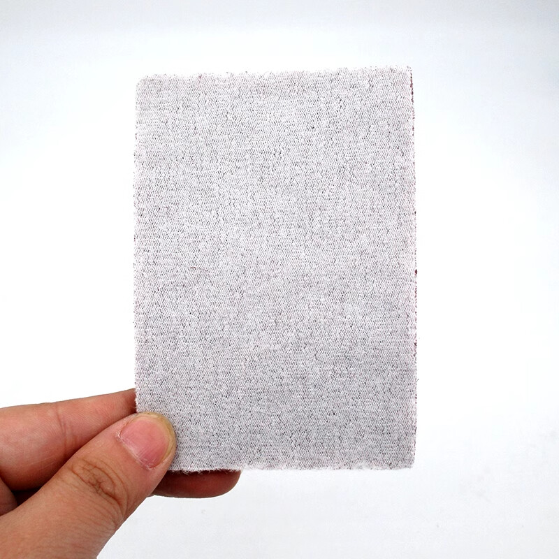 70*100mm Scouring Pad 240-800 Grit Flocking Nylon Fiber Cleaning Scrubbing Pads