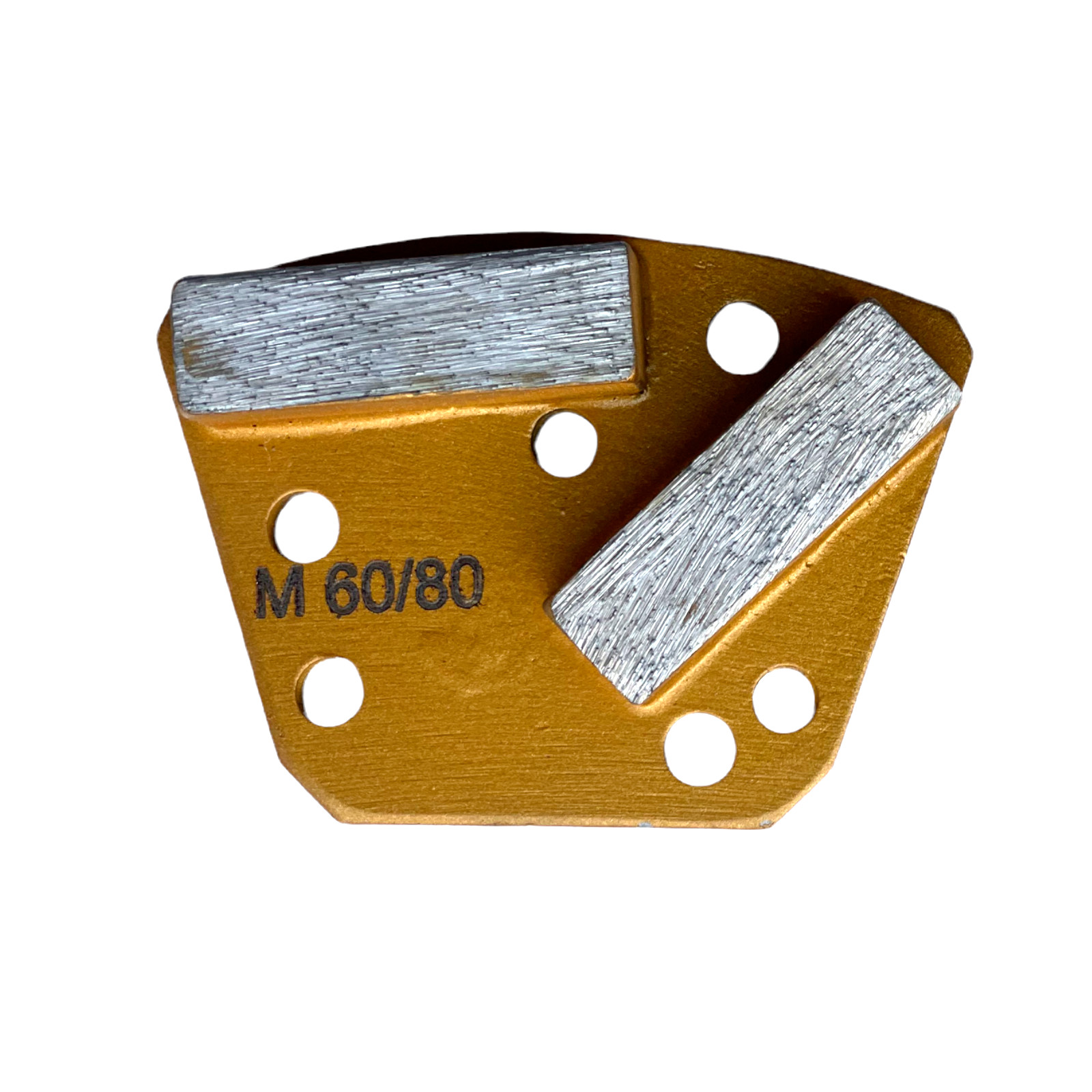 Bolt on Trapezoidal Diamond Grinding Tooling Concrete Floor Grinders Medium Bond
