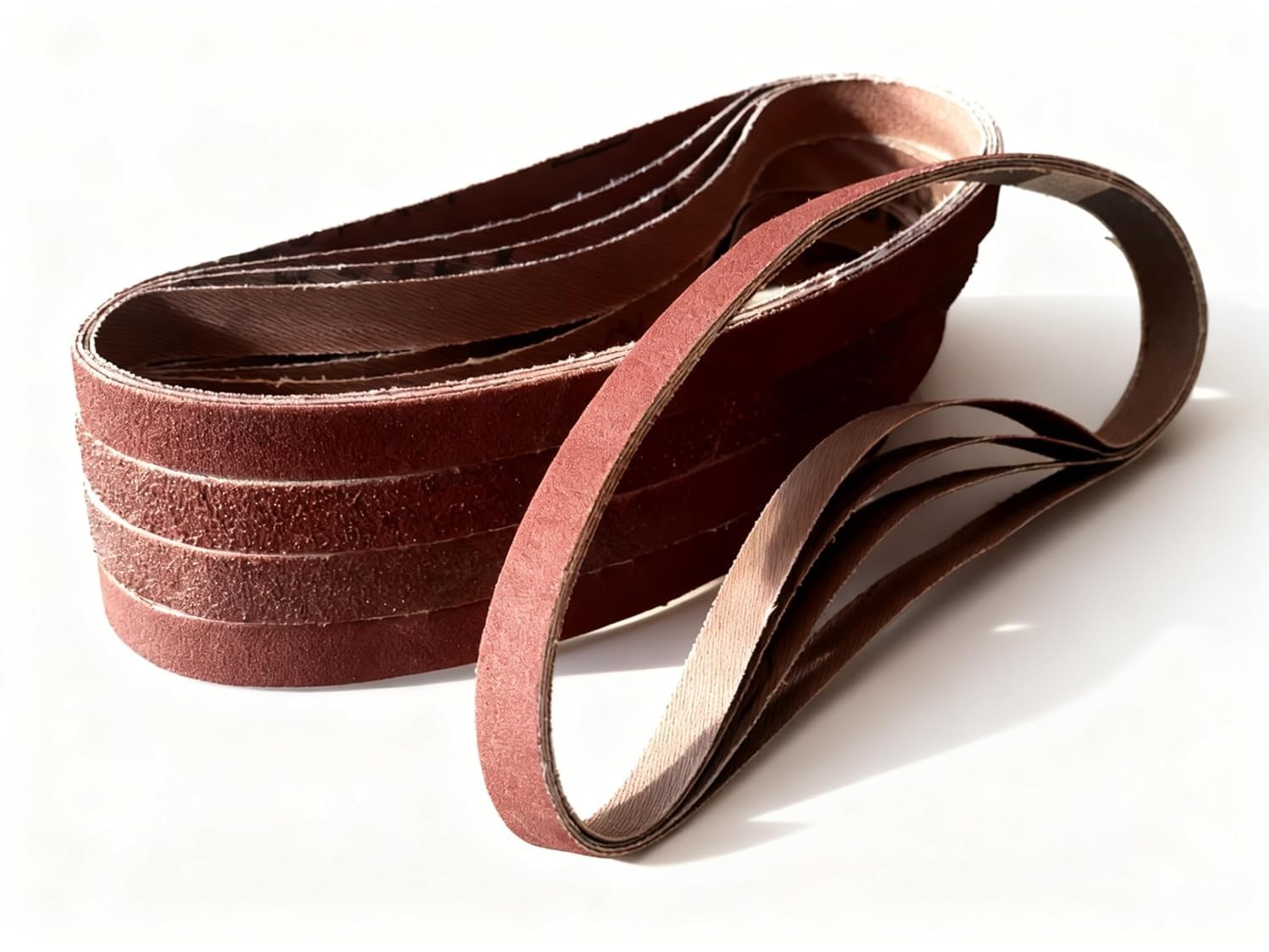 Complete 20-Piece Sanding Belt Set – 1/2 x 18 Inches for Wood & Metal Finishing